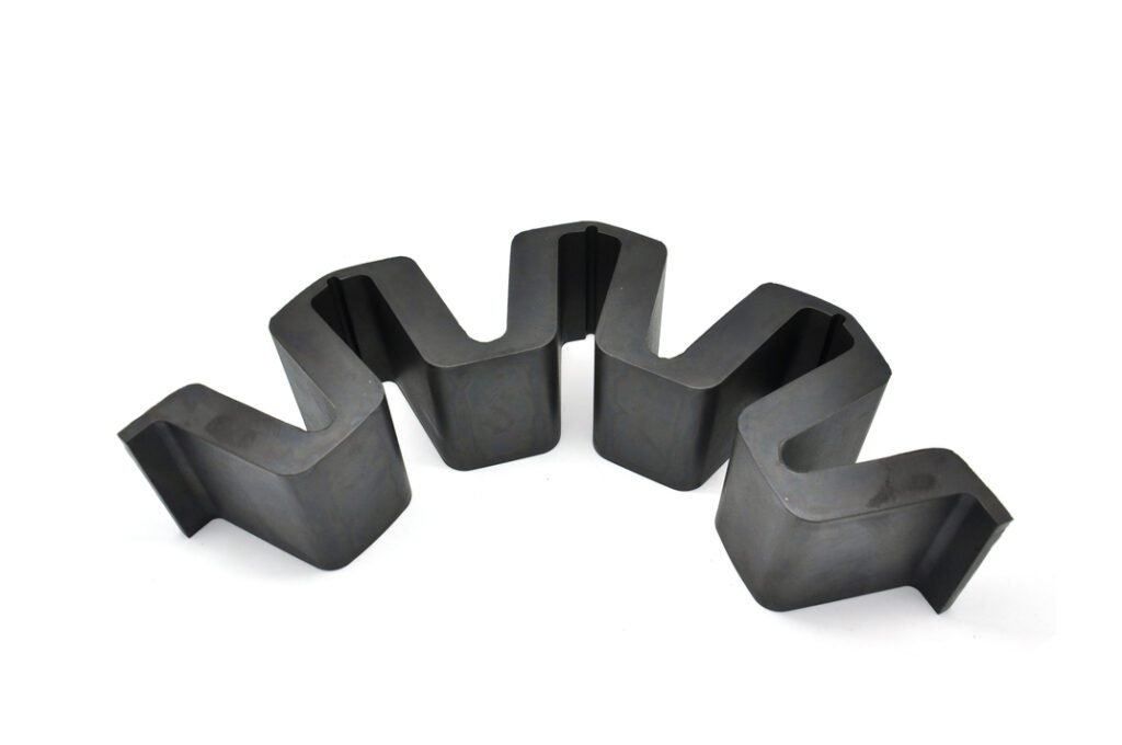 Excavator rubber track guard boot