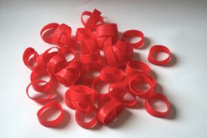 Silicone rubber band