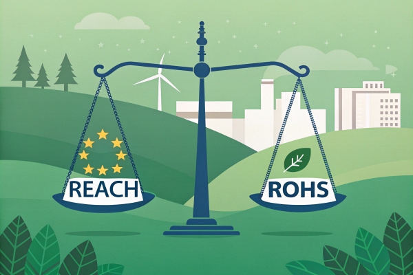 REACH and ROHS aimed at protecting human health and the environment.