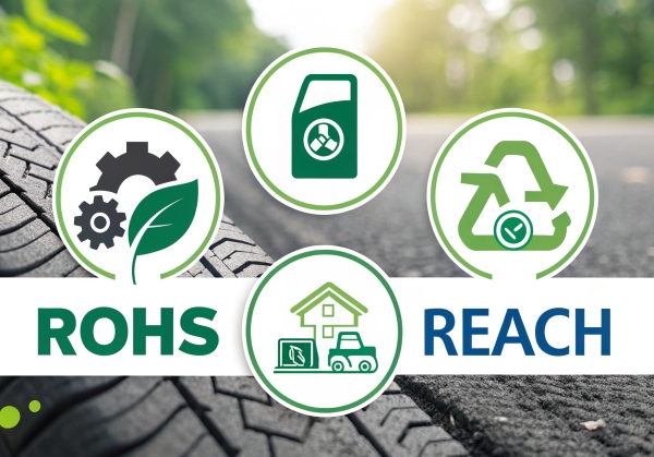 ROHS and REACH ensure safety and environmental friendliness of rubber materials