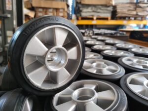 Pallet Truck Rubber Wheels 180mm