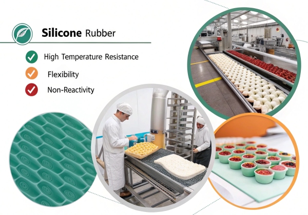 Silicone rubber is prized for its high-temperature resistance, flexibility, and non-reactivity