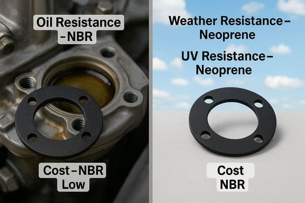 nitrile vs neoprene gasket