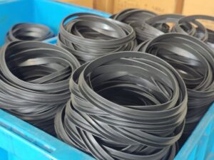 rubber gasket for HVAC with talcum