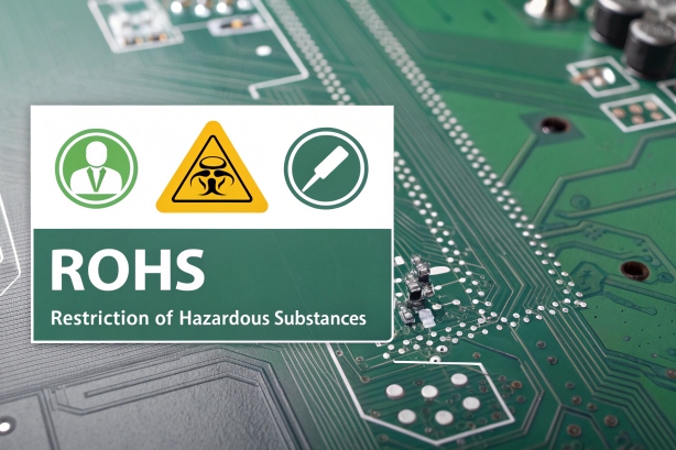 RoHS stands for Restriction of Hazardous Substances, and it restricts the use of specific hazardous materials in electronic and electrical equipment.