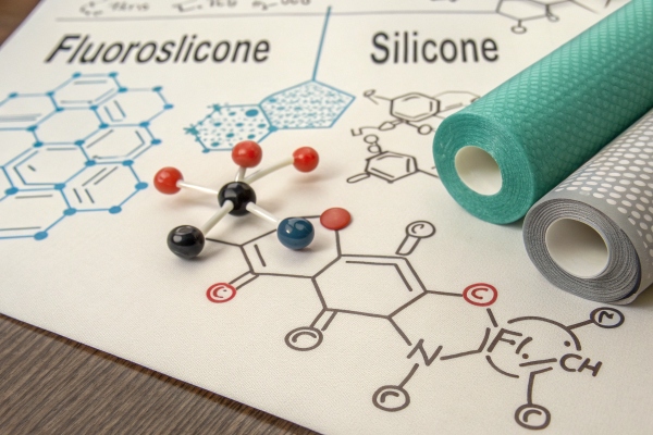 Fluorosilicone has fluorine atoms bonded to its silicone base，make it more resistant to harsh environments