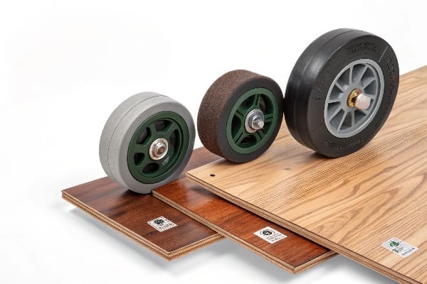 Rubber Wheels Safe for Hardwood Floors