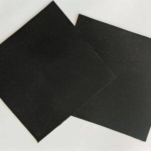 silicone rubber sheet 60ShA 15mm x 15mm x 2mm.