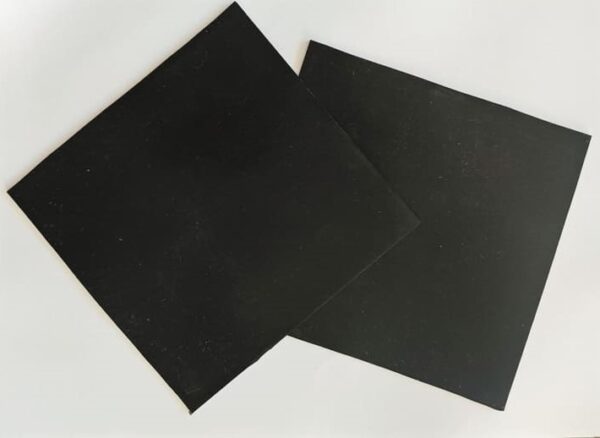 silicone rubber sheet 60ShA 15mm x 15mm x 2mm.