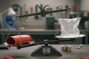 Plastic vs Rubber Weight