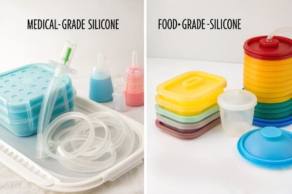 Medical vs. Food-Grade Silicone