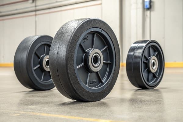 Solid Rubber Wheels Protect Floors