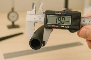 Measuring Rubber Tubing