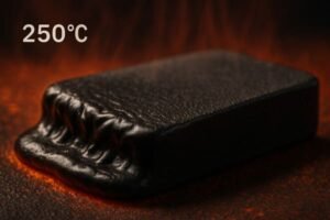 Natural rubber Softening Under Heat