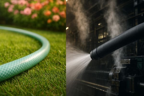 PVC vs Rubber Hose