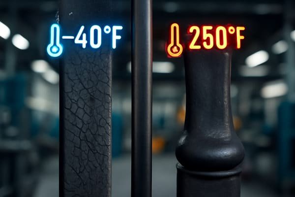 Rubber Temperature Sensitivity