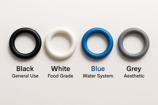 EPDM rubber color and formula