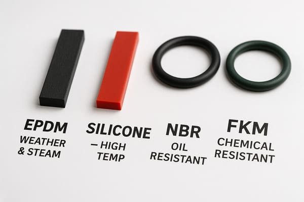 Common gasket materials for HVAC