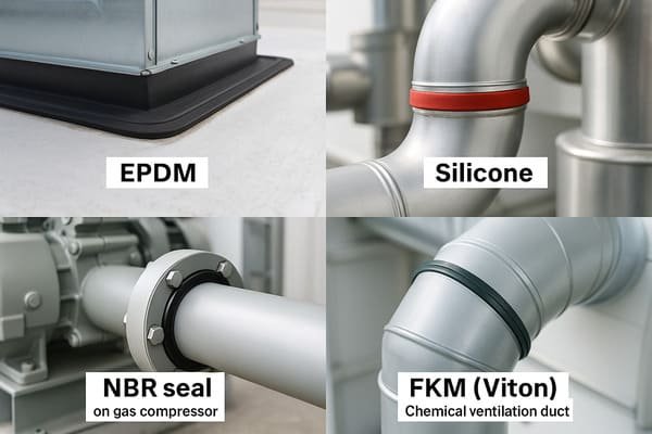 HVAC gasket application diagram