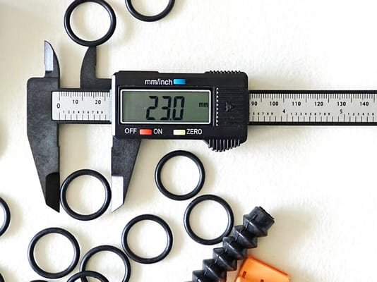 how to measure O-rings