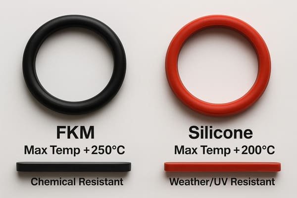 Silicone vs FKM gasket comparison