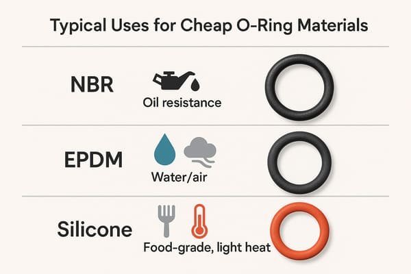 cheap o-ring material