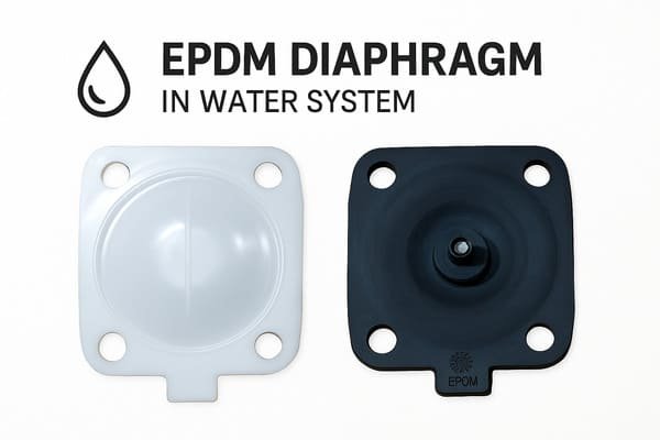 EPDM diaphragm in water system
