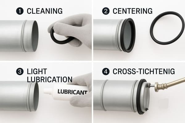 EPDM vent gasket installation