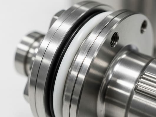 white FKM o-ring in dairy pump