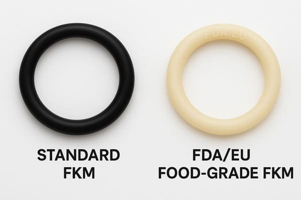 FKM seal in food-grade application