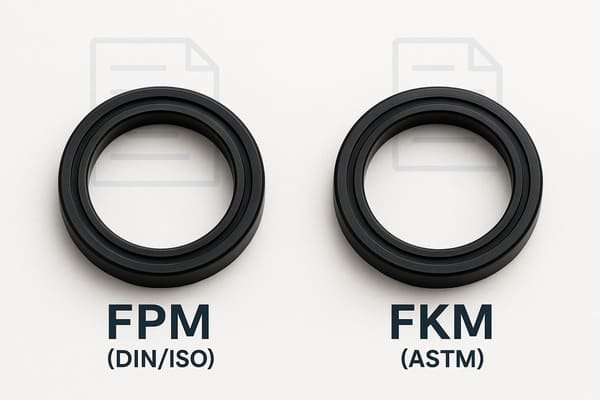 FPM vs Viton rubber seal