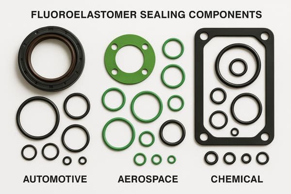 fluoroelastomer sealing components