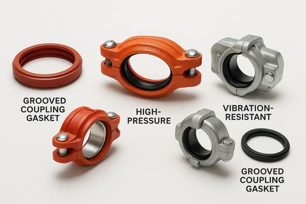 Grooved coupling gasket