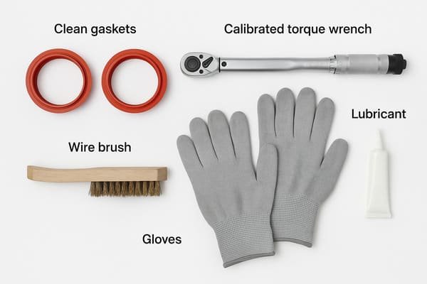 grooved fitting gasket checklist