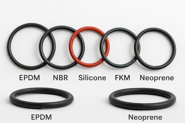 rubber cord o-ring material options