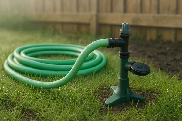 plastic hose in simple application