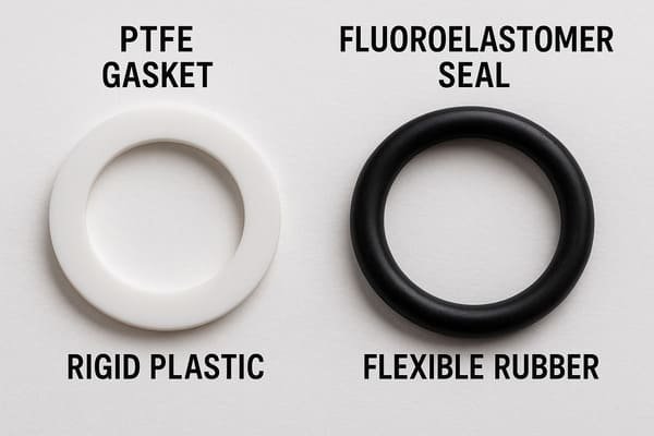 PTFE vs FKM material comparison