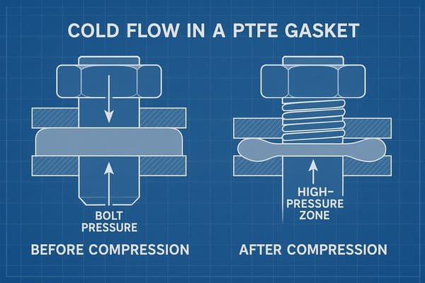 PTFE gasket disadvantages
