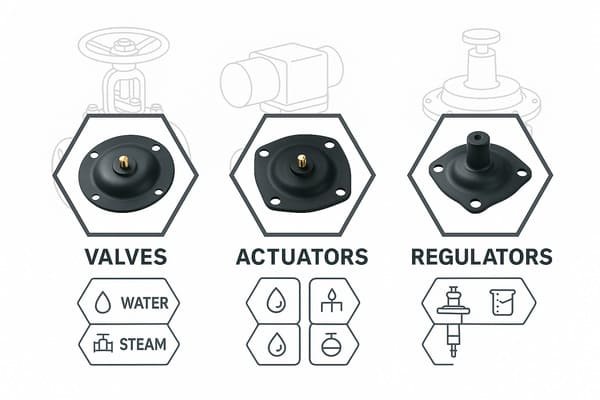 rubber diaphragm applications