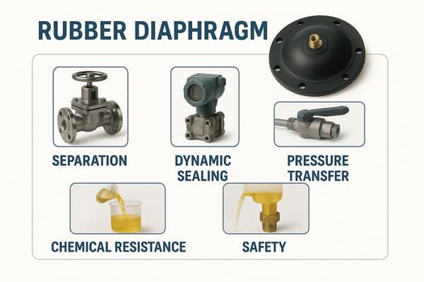 rubber diaphragm function