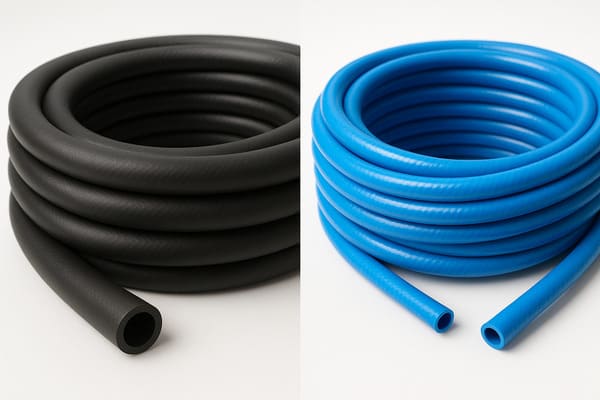rubber vs pvc air hose