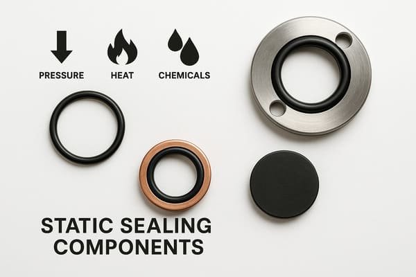 forces on static seal diagram