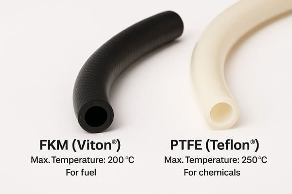FKM viton hose sample
