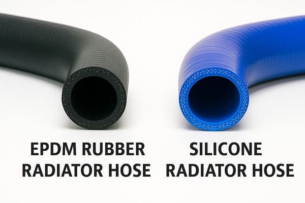 radiator hose material samples