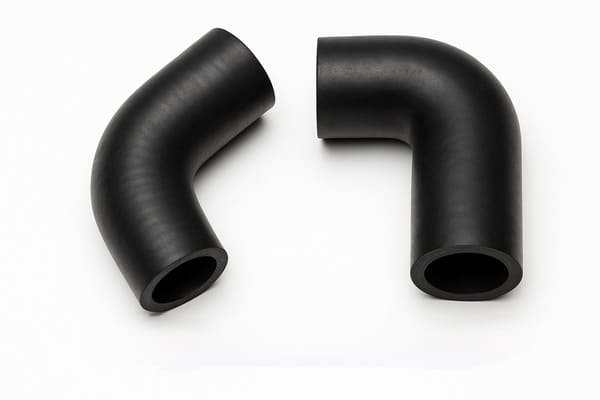 rubber elbow pipe fitting