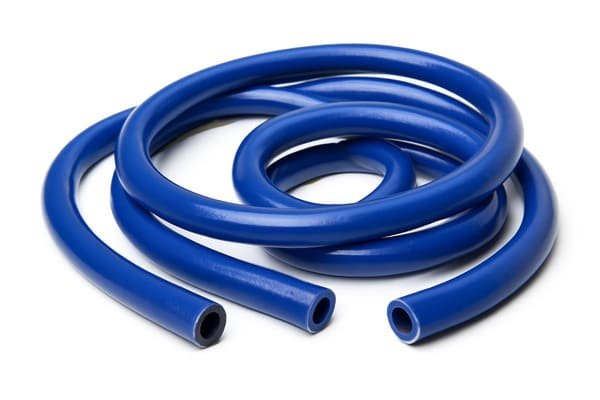 silicone heater hose installation in racing car