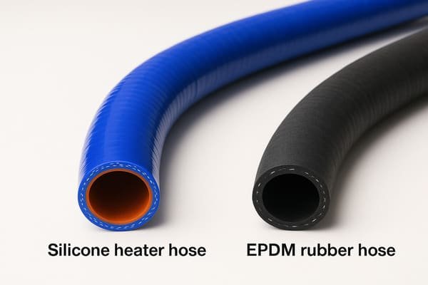 silicone vs EPDM rubber heater hose