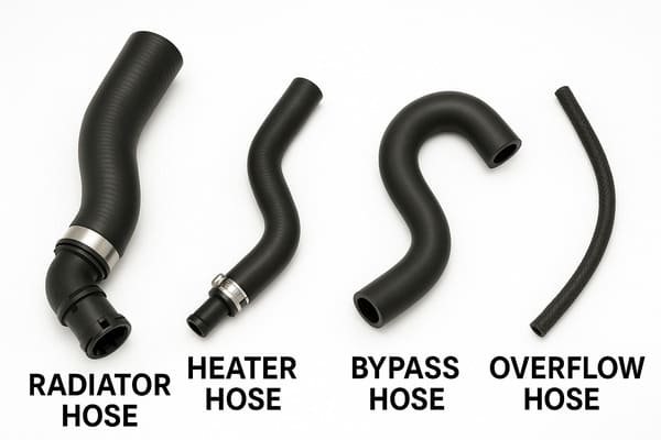 types of coolant hoses