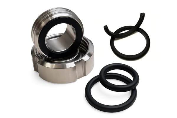 A D-ring’s flat base locks the seal in place, stopping rolling and twisting.