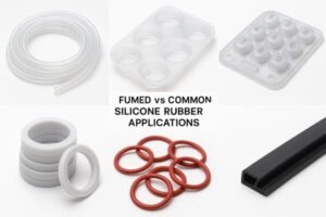 fumed vs common silicone rubber applications